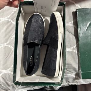 Ralph Lauren slip on sneakers